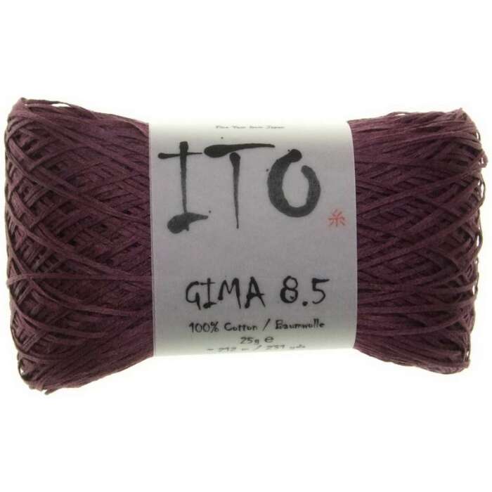 25g ITO - Gima 8.5 reine Baumwolle Farbe 004 Violet