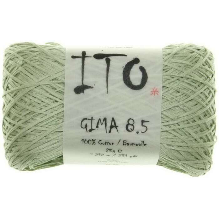 25g ITO - Gima 8.5 reine Baumwolle Farbe 021 Cabbage