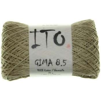 25g ITO - Gima 8.5 reine Baumwolle Farbe 022 Olive