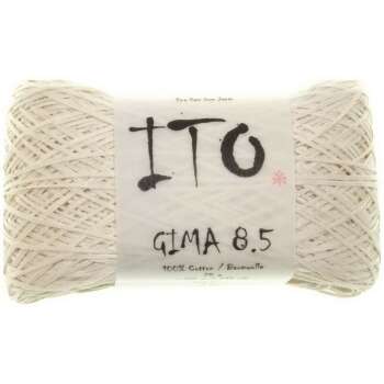 25g ITO - Gima 8.5 reine Baumwolle Farbe 026 Ecru