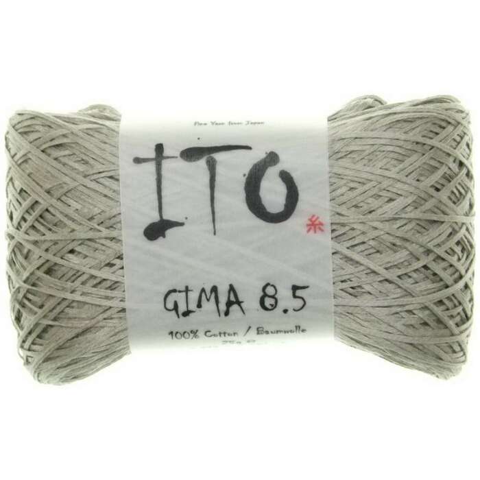 25g ITO - Gima 8.5 reine Baumwolle Farbe 037 Steel Gray