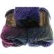 NORO Silk Garden Farbe 395 Purple, Black, Blue, Violet