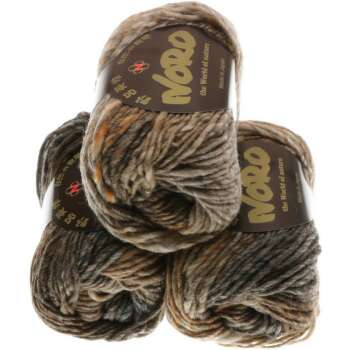 NORO Kureyon Wolle Farbe 149 Brown, Grey, Taupe
