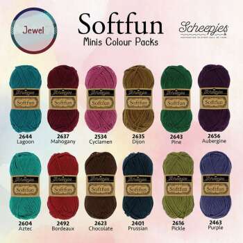 Softfun Minis Colour Pack - Jewel